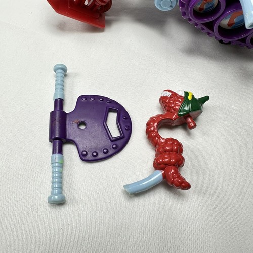 Vintage TMNT Sludge Mobile 1990 Eat Green Snow Mutant Turtles - BROKEN For PARTS - Picture 14 of 15