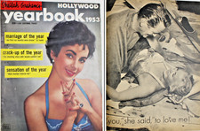 1953 Sheilah Graham's Hollywood Yearbook Magazine Movie John Wayne Rita Hayworth