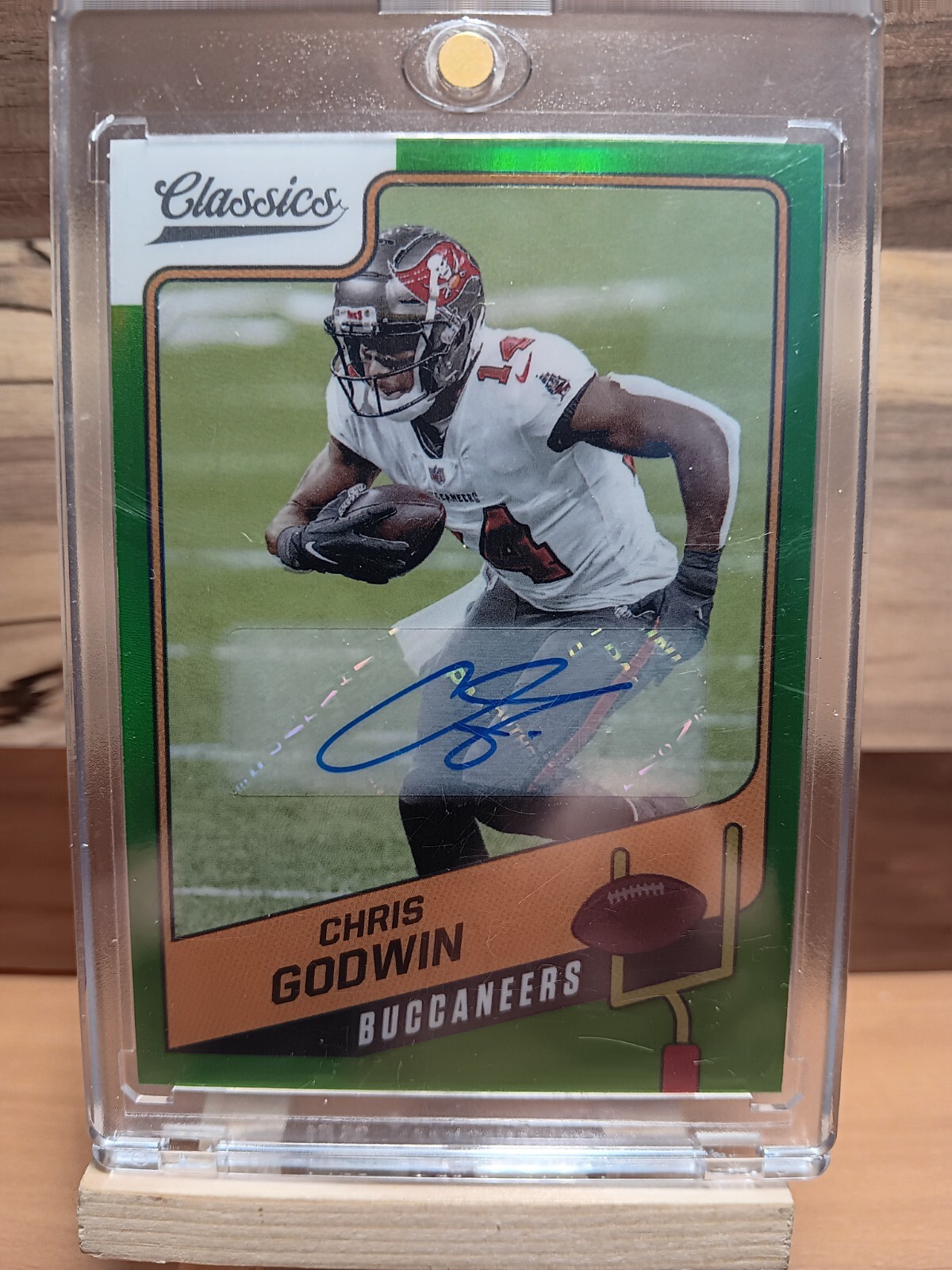 2021 Panini Classics Chris Godwin Green Signatures 10/10 no.23