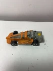 HOT WHEELS Vintage 1979 INDY RACE ORANGE CAR Malaysia Orange Yellow Graphics 602