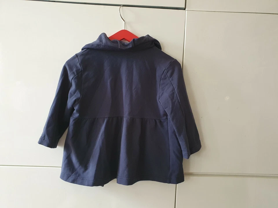 Beautiful IKKS girl cardigan/jacket sweat material, age 6, mint condition! - Image 2 of 4