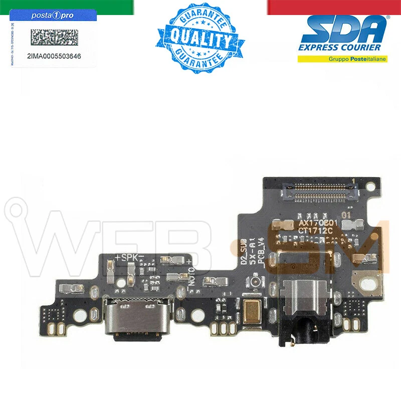 FLEX FLAT CONNETTORE DI RICARICA MICROFONO DOCK CARICA Per XIAOMI REDMI Note 10s