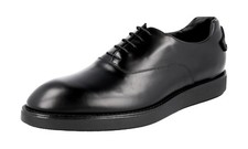 PRADA Leather Oxford Dress Shoes - Sneakers Sole - Black - NEW -  US 11 EU 44