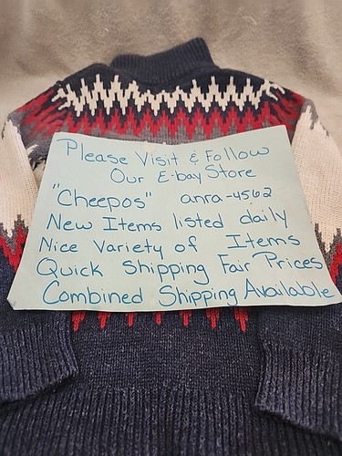 Gap KIDS boy knit sweater EUC Size 8 - Picture 6 of 6