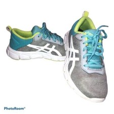 ASICS Gel-Quantum Lyte Running Shoe Sneakers Women Girls Size 4 Pedmont Gray