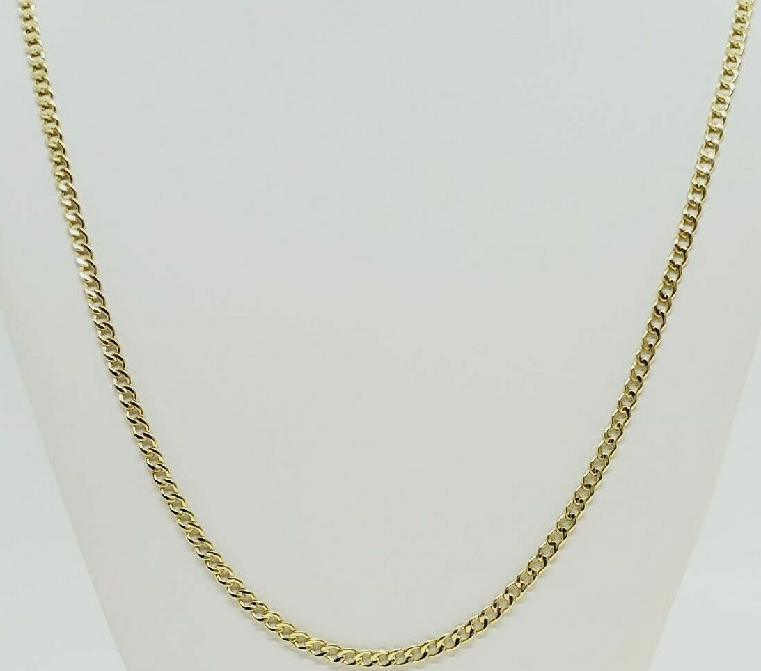 Купить Real 10K Yellow Gold Cuban Link 