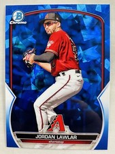 Jordan Lawlar 2023 Bowman Chrome Sapphire Prospects #BCP-247 AZ Diamondbacks