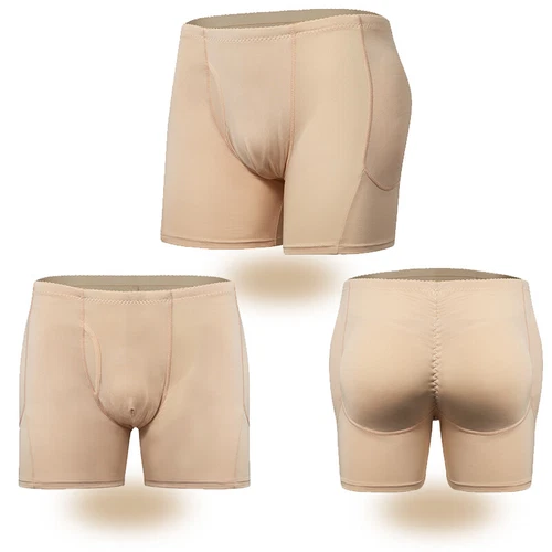 Mens High Waist Compression Tummy Control Boxer Shorts Body Shaper Girdles Pants - Bild 26 von 28