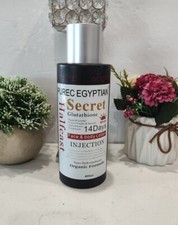 X 1 PUREC EGYPTIAN secret  Glutathion 14days Spf 20. ORGANIC FORMULAR AUTHENTIC 