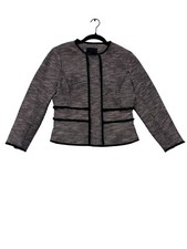 Women s Banana Republic Fringe Trim Tweed Jacket -2828