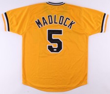 Bill Madlock Signed Pittsburgh Pirates Jersey / 4×NL Batting Champ-GTSM Hologram