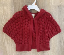 OshKosh Girl s Size 2T Red Short Sleeve Hoode...