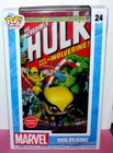 2019 FUNKO POP! COMIC COVERS BOBBLE HEAD WOLVERINE INCREDIBLE HULK #24 NIB