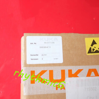 Brand new KUKA DSEIBS-C33 DSE card 00117336