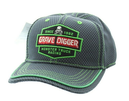 Grave Digger Piped Jersey Hat Men's 