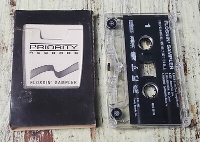 PROMO VG Flossin' Sampler (1995) Priority Records   4PRO 50917, Tape, US