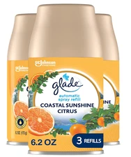 Glade Automatic Spray Refill, Air Freshener for Home and Bathroom, Coastal Sunsh