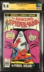 Amazing Spider-Man #164 CGC 9.4 NM WP JSA Signed Len Wein 1977 Marvel Comics