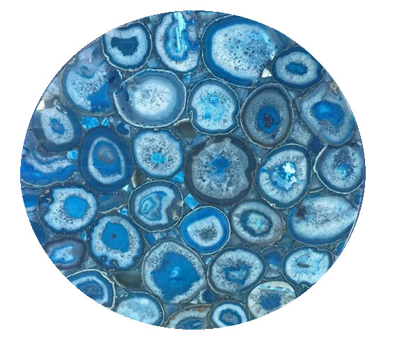 Agate Slab Coffee Table Top Handmade Natural Stone Home Decor  