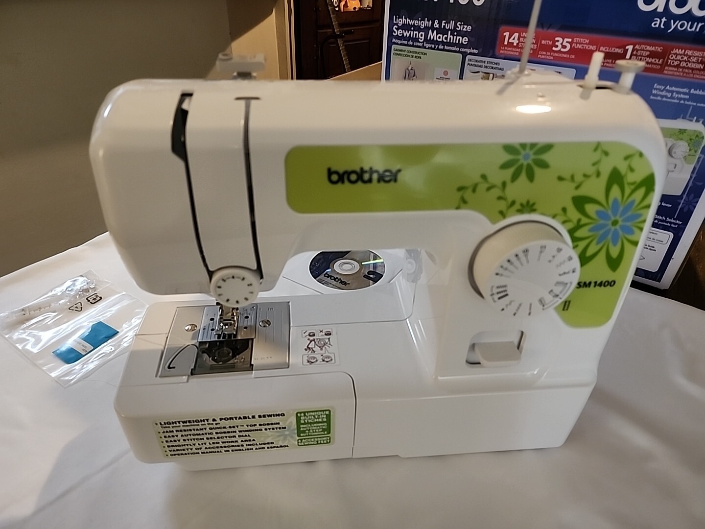 Brother14Stitch Electric Sewing Machine 14 Unique Built in Stitches