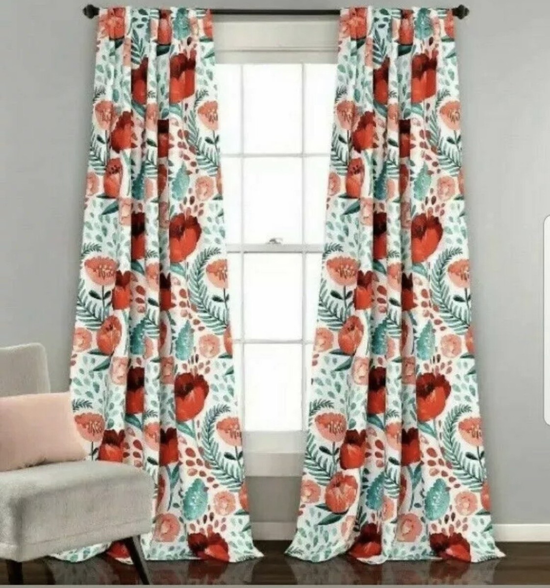 dkny poppy curtains