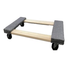 UBMOVE 4 Wheel Dolly 18"x30" Economy with 3" Black Wheel