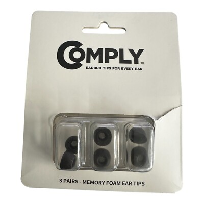 Comply earbud tips for every ear - Black - (B98)