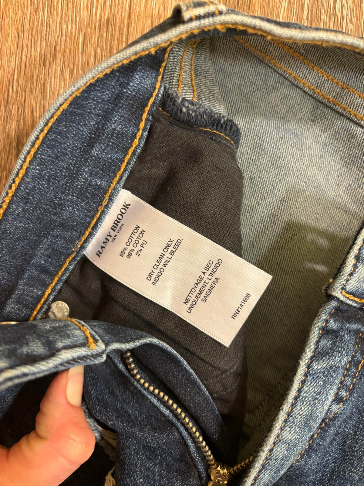 RAMY BROOK NAOMI SKINNY DISTRESSED SEQUIN JEANS Size 26 thumbnail 4