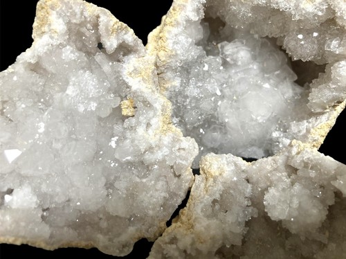 Break Your Own Geodes 3 Large Unopened Moroccan Quartz Crystal Geodes Stem Gift - Picture 5 of 7