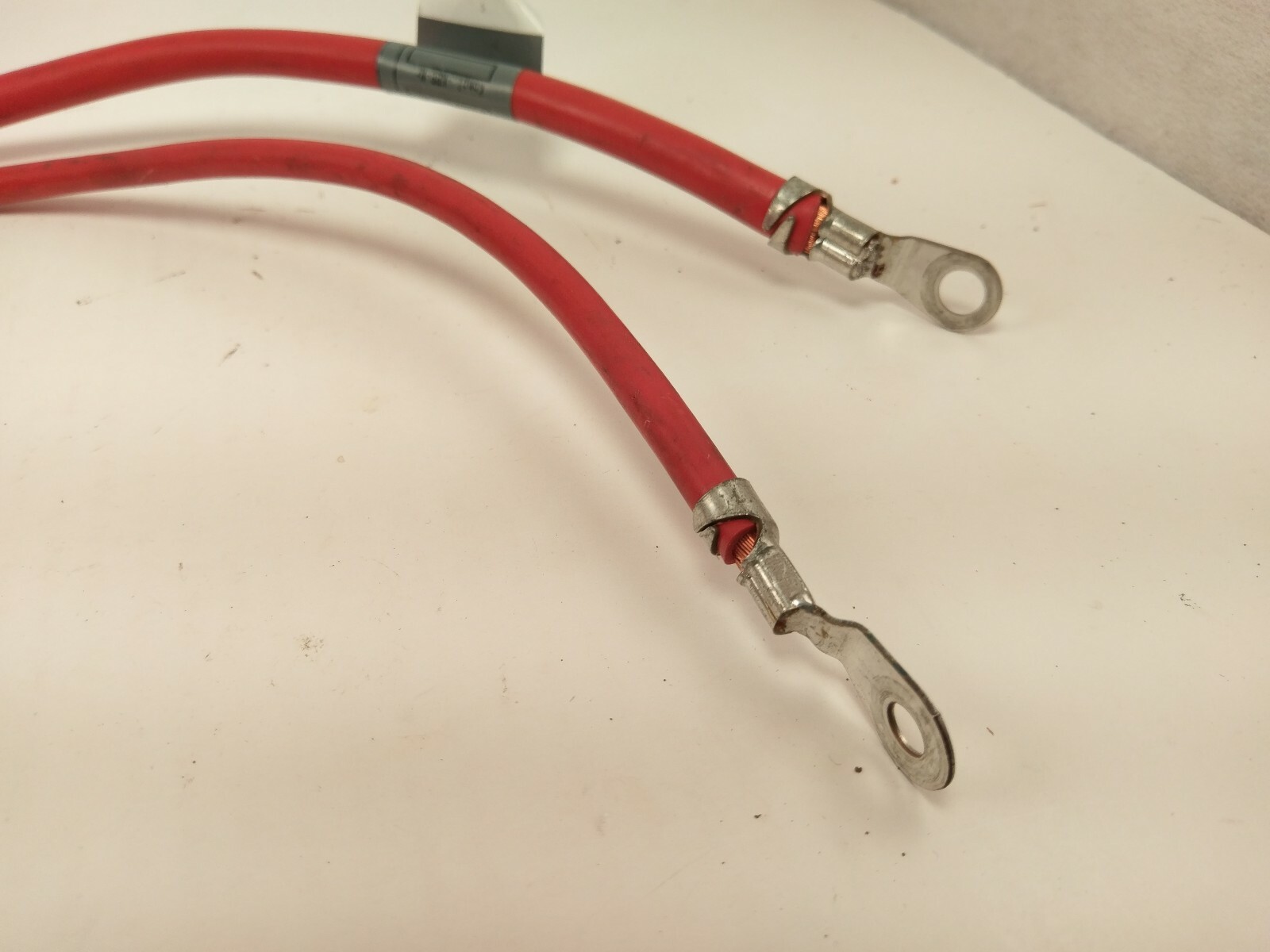 03 10 BMW E83 X3 E46 POSITIVE BATTERY CABLE W/RUBBER BOOT (8371015