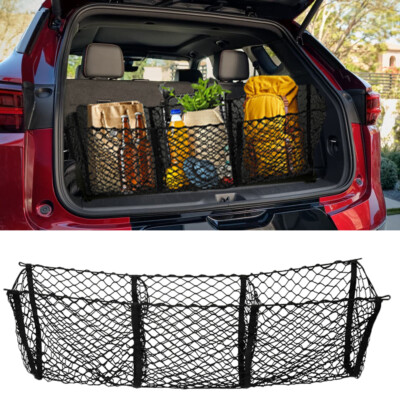Envelope Style 3 Pocket Trunk Storage Organizer Cargo Net For Chevrolet Equinox
