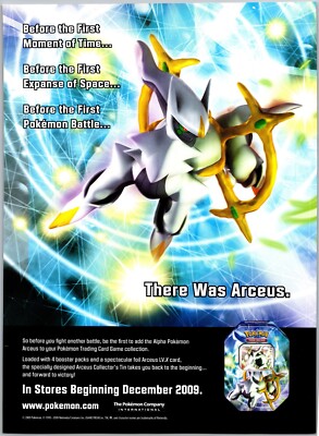 DAMAGED Pokemon TCG Platinum Arceus Print Ad Card Game Poster Art PROMO Original | eBay DAMAGED Pokemon TCG Platinum Arceus Print Ad Card Game Poster Art PROMO Original | eBay