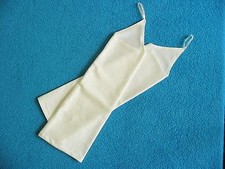  G49 Elbow-length LIGHT IVORY Matte-Satin Low Shine Fingerless Bridal Gloves