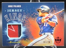 Jorge Polanco - 2020 Diamond Kings 01/20 Jersey Kings Purple #JK-JP Relic