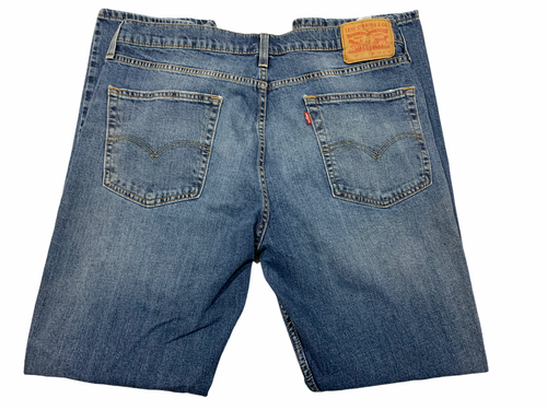 Levis 514 Jeans Straight Leg Blue Denim 