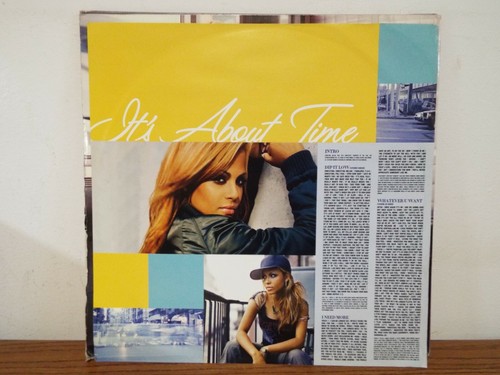 CHRISTINA MILIAN IT'S ABOUT TIME 2004 2XLP VINYL ALBUM - Foto 3 di 7