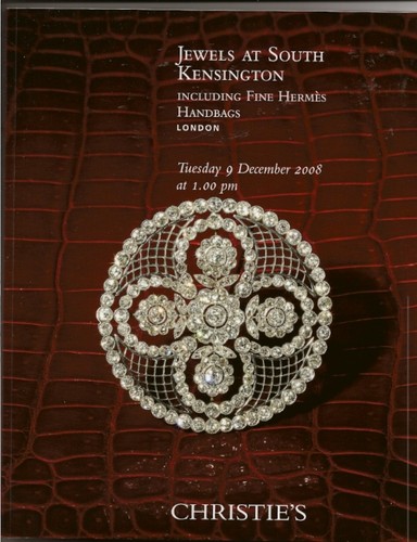 CHRISTIE'S JEWELS Cartier Bulgari HERMES Handbags Kelly Birkin Auction Catalog 8