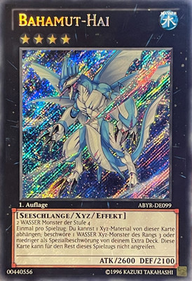 Yu-Gi-Oh! BAHAMUT-HAI - ABYR-DE099 / Secret-Rare / 1. Auflage / Near Mint