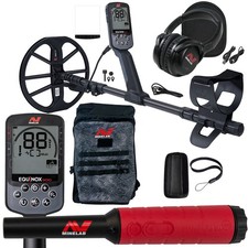 Minelab EQUINOX 900 Multi-IQ Metal Detector  PRO-FIND 40 Pinpointer  Backpack