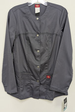 Dickies Warm-Up Jacket 82409, Sz. XS, Color Pewter, NWT