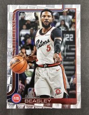 2025-26 Topps NBA Malik Beasley #43 Net Border Detroit Pistons