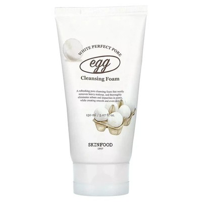 SKINFOOD EGG WHITE PERFECT PORE CLEANSING FOAM 150ml