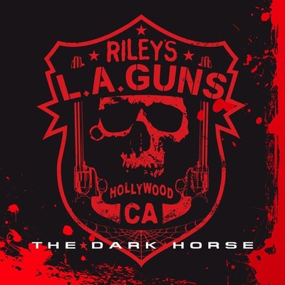 L.A. GUNS DARK HORSE (RED & BLACK MARBLE VINYL) LP New