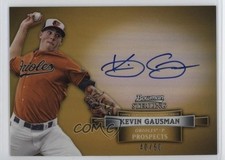 2012 Bowman Sterling Prospect Gold Refractor /50 Kevin Gausman #BSAP-KG Auto