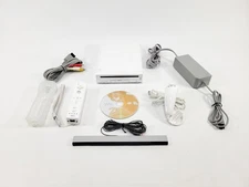 Nintendo Wii Fit Console Bundle Includes  Controller & Game TESTED