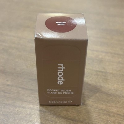 Rhode Pocket Blush Toasted Teddy 0.18oz 5.3g Brown Cream Blush