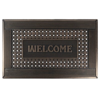 Schmutzfangmatte DYNAMIC 45x75cm Octagon Muster Türmatte Gummimatte Fußmatte