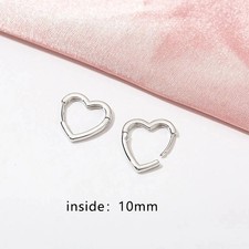 Twisted Hoop Earrings Silver Gold Women’s Designer Trendy Lightweight Jewelry