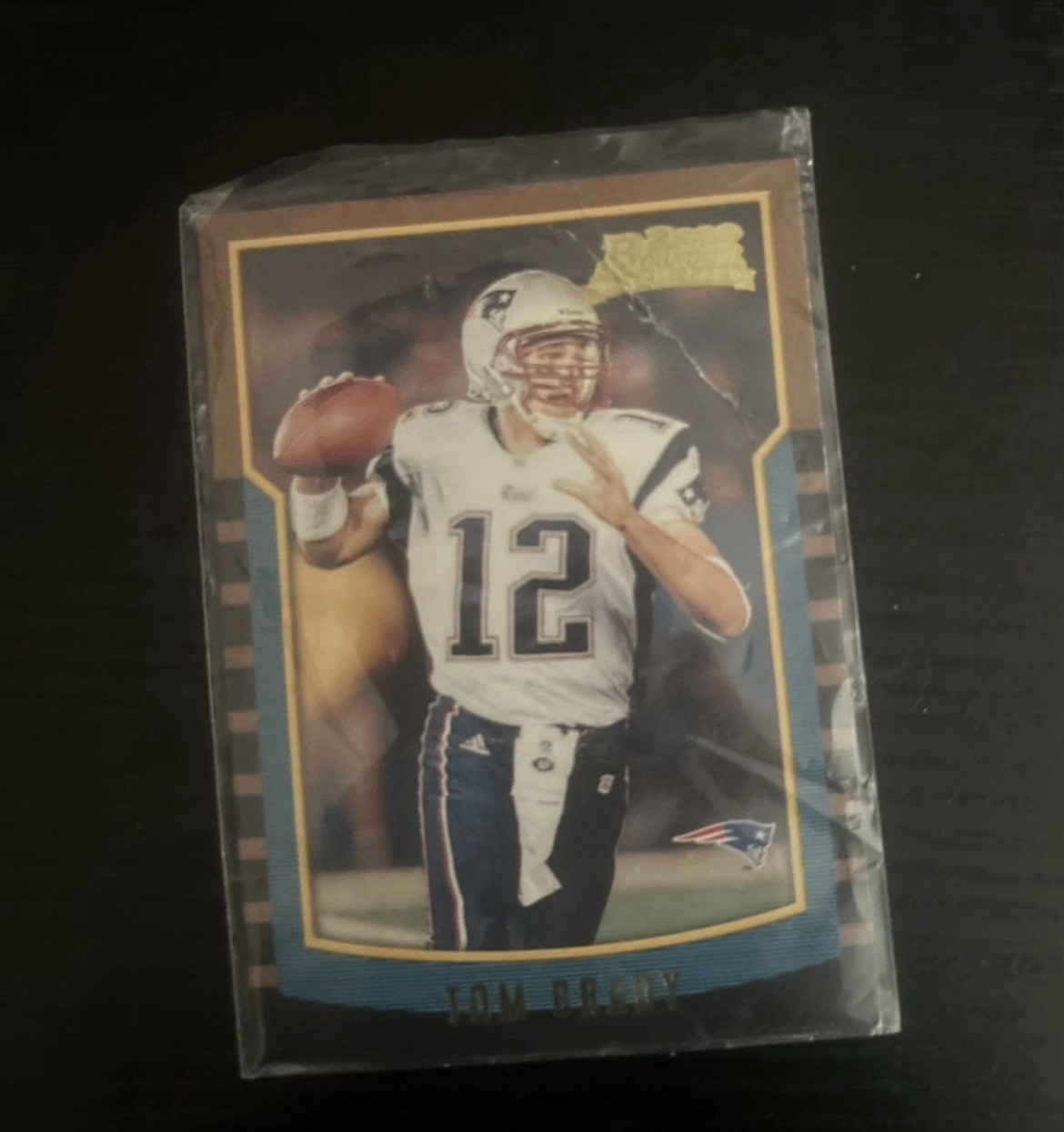 Bowman 2000 Tom Brady Rookie Card #236 New England Patriots Base Set NFL