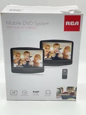 RCA DRC79108 10 inch Dual Screen Mobile DVD System Portable Player Car Headrest